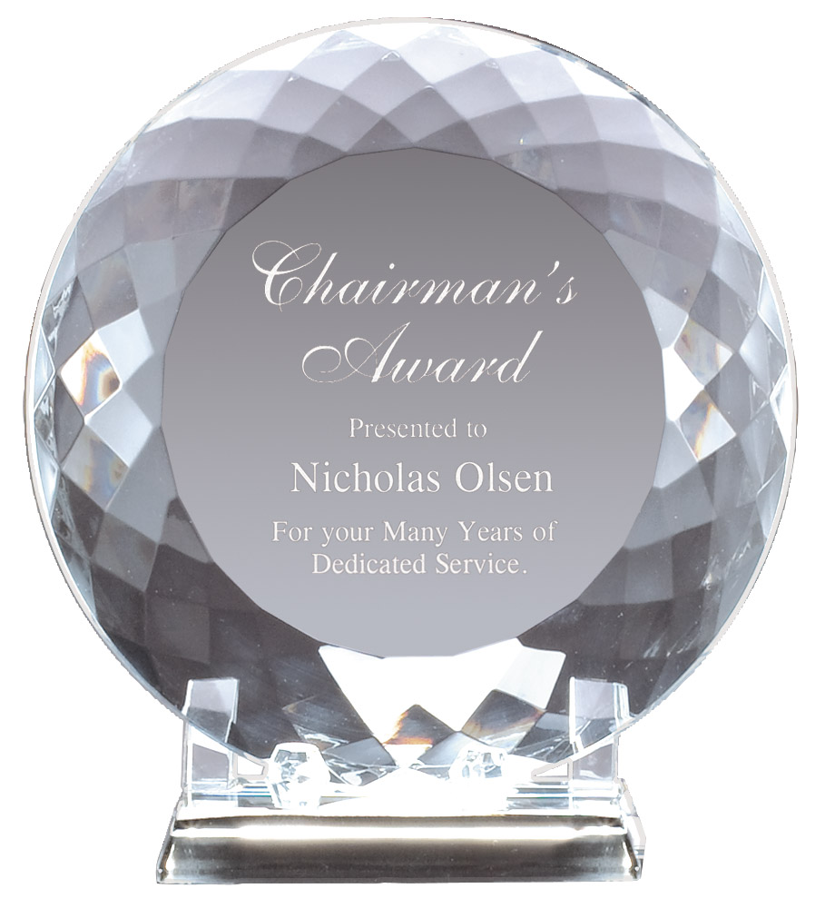 Crystal Plate Award Questions & Answers