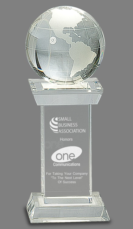 Crystal Globe on Pedestal Questions & Answers