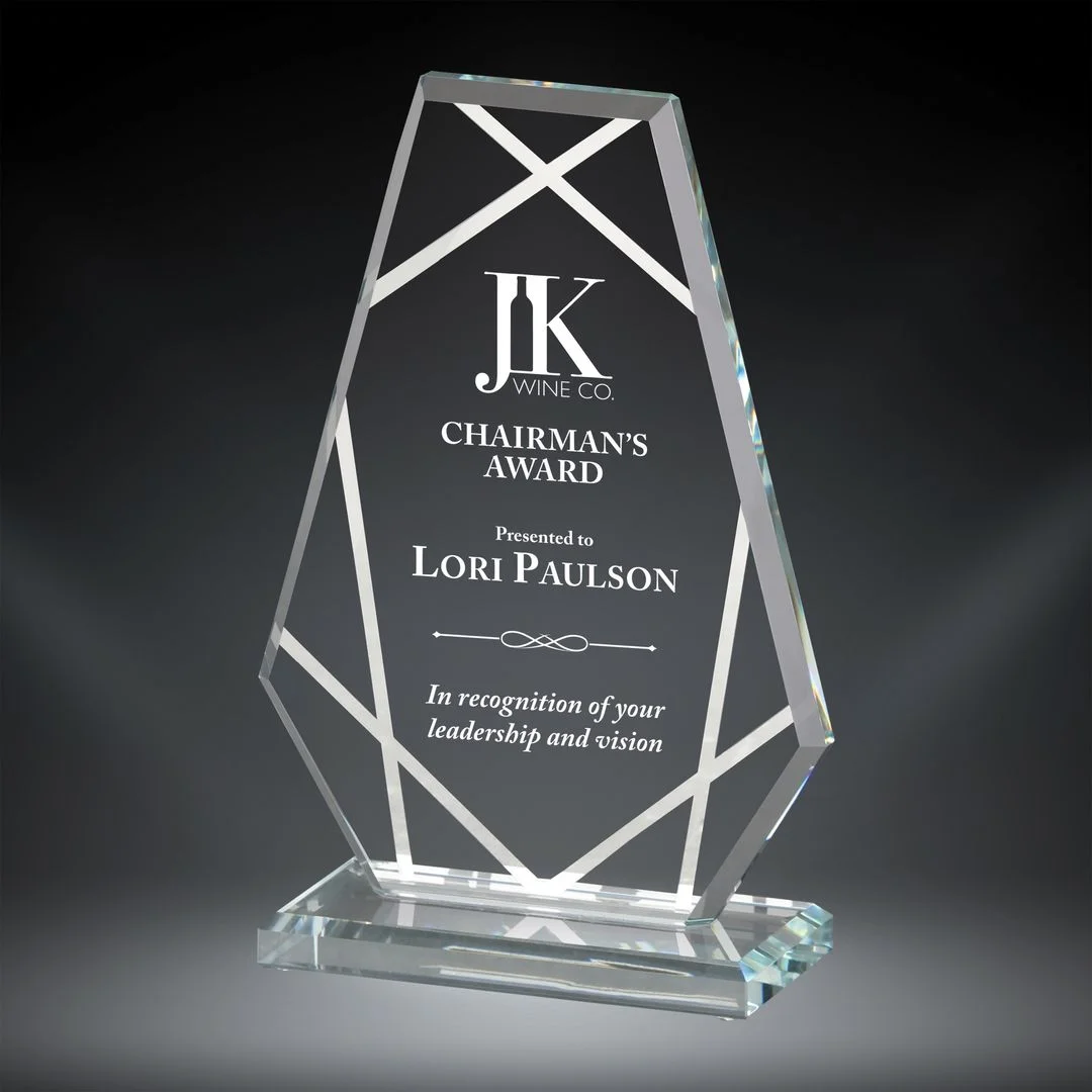 can you add our color logo on any awards?